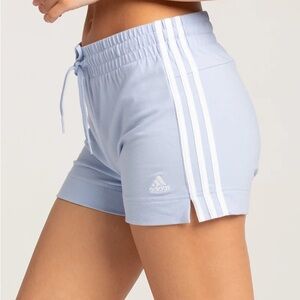 NWOT adidas 3 strip essential shorts